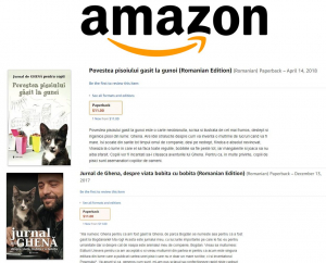 Cartarescu si Liiceanu au un nou "coleg" pe Amazon.com: motanul Ghena