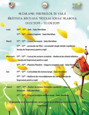 cursuri de vara la Biblioteca Nicolae Iorga