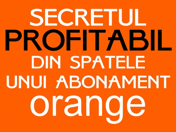 secrete oferte Orange
