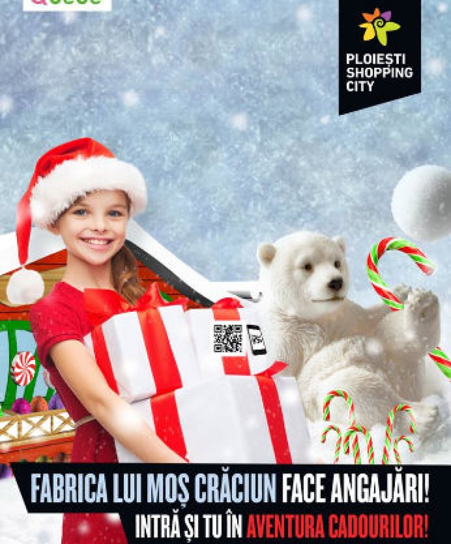 Fabrica lui Moș Crăciun se întoarce la Ploiești Shopping City